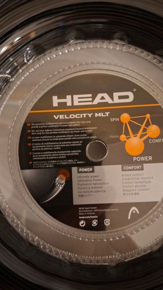Corda Head Velocity MLT 17 Nero rullo