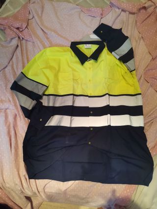 Camisa Alta Visibilidad Manga Larga