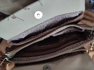 Bolsito Kimmidoll Beige y Morado