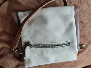 Bolsito Kimmidoll Beige y Morado