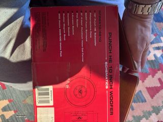 Subwoofer Rockford Fosgate Negro/Plateado 10”