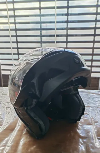 Casco Integral Moto MDS Negro