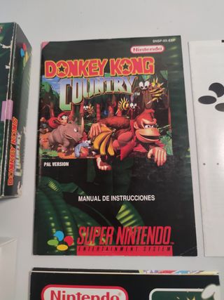 Donkey Kong Country Super Nintendo SNES