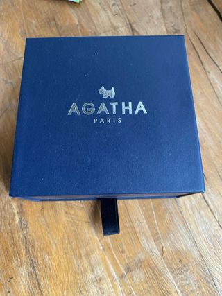 Pendientes Agatha Paris Corazón Verde y Coral