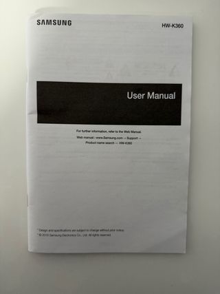 Barra Sonido Samsung HW-K360