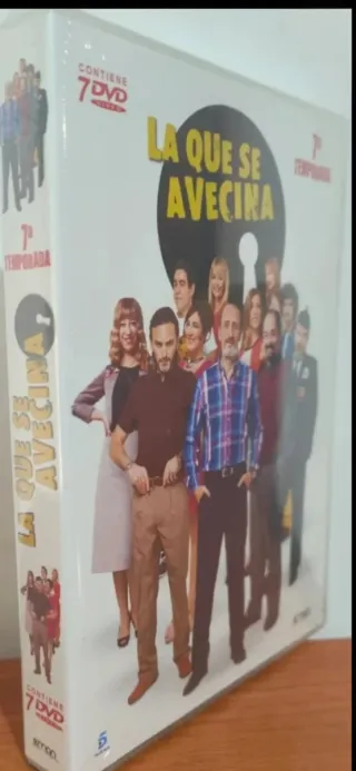 LA QUE SE AVECINA TEMPORADA 7 DVD NUEVA