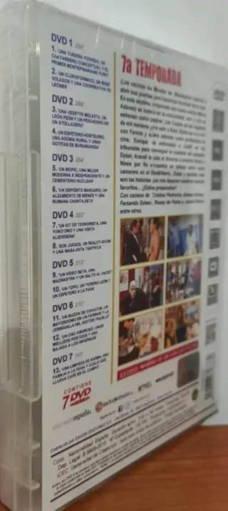 LA QUE SE AVECINA TEMPORADA 7 DVD NUEVA