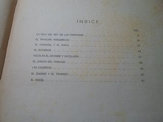 1944Libro Antiguo Cuentos de Andersen - E Maucci