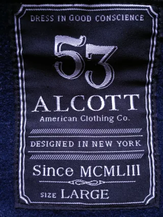 Abrigo marca Alcott estilo gabardina Talla L