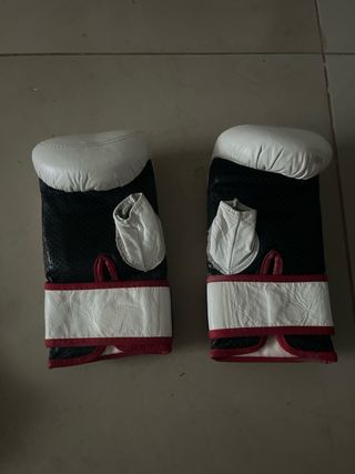 Guantes de Boxeo Leone Blancos