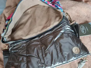 Bolso DOVANA nuevo multicolor y plateado