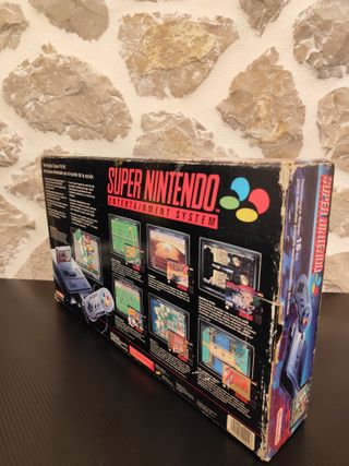 SNES completa Pack Star Wars + Super Mario World