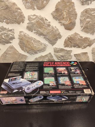 SNES completa Pack Star Wars + Super Mario World