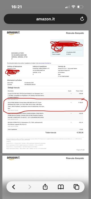 Scheda Madre ASUS PRIME B650M-R