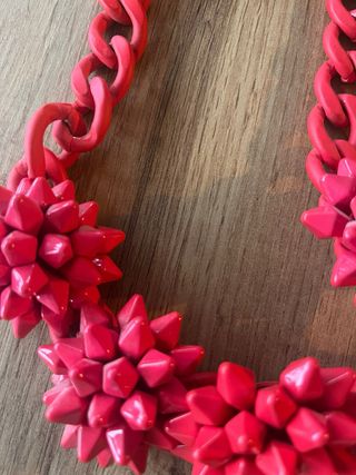 Collar Zara Rosa Fucsia
