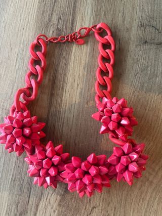 Collar Zara Rosa Fucsia