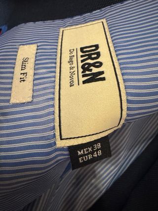 Traje Do Rego & Novoa Azul Hombre