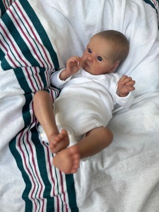 Muñeco Reborn Vinilo cuerpo de tela