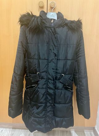 Chaquetón Plumas y borreguito interior