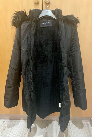 Chaquetón Plumas y borreguito interior