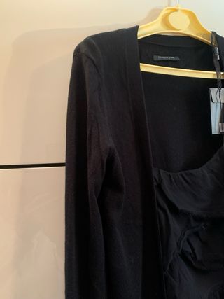 Patrizia Pepe sera vestito misto lana tg M nuovo