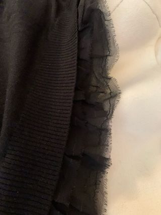 Patrizia Pepe sera vestito misto lana tg M nuovo