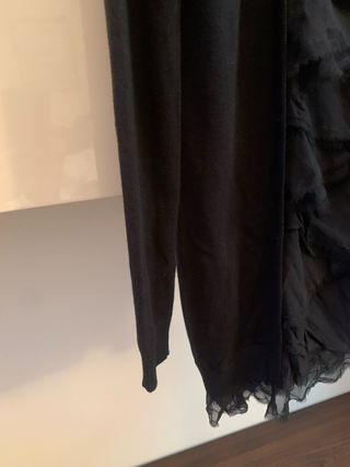 Patrizia Pepe sera vestito misto lana tg M nuovo