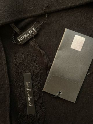 Patrizia Pepe sera vestito misto lana tg M nuovo