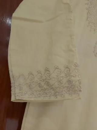 Chilaba Egipcia Mujer . Manga larga. Algodón