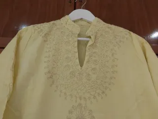 Chilaba Egipcia Mujer . Manga larga. Algodón