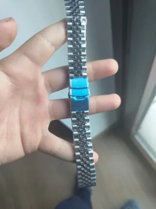 Brazalete Jubilee Reloj 20mm Plata