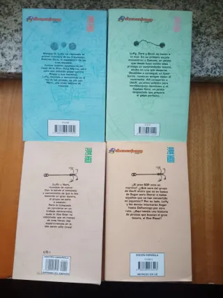 One Piece nº 074, 029, 02 y 03