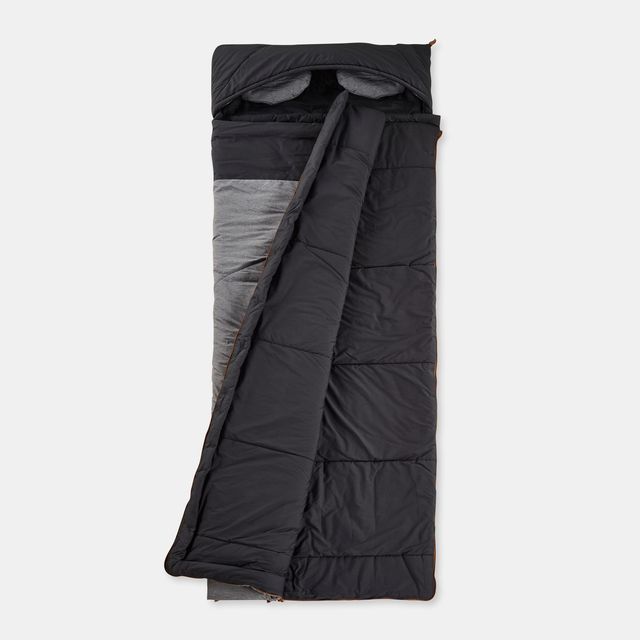Saco de dormir de algodón para camping Quechua Arpenaz 0°