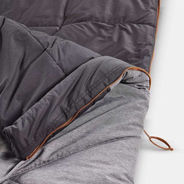 Saco de dormir de algodón para camping Quechua Arpenaz 0°