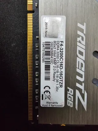 G.Skill Trident Z RGB DDR4 3200 16GB (2x8GB)