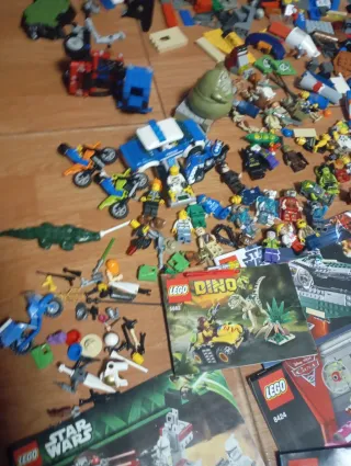 Lote Figuras Lego Star Wars y Más