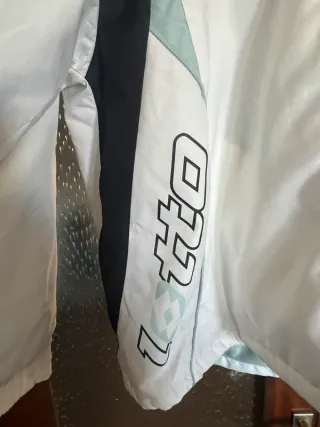 Giacca sportiva Lotto bianca