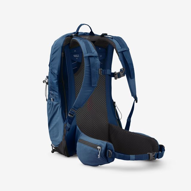 Mochila de senderismo ventilada 25L - MH500 azul