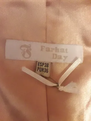 Chaquetón de piel de pelo natural de conejo