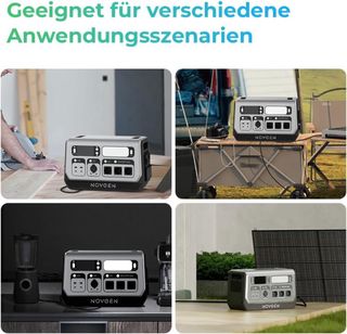 Central eléctrica solar NOVGEN 2048 Wh