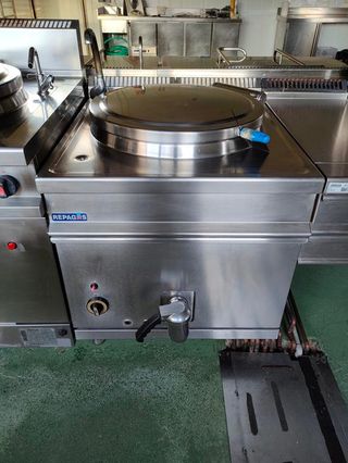 Marmita de gas directa