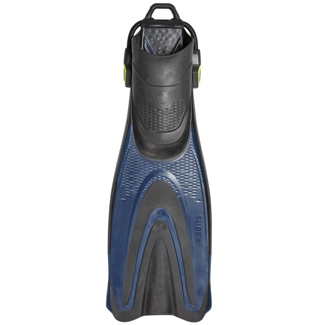 Aletas de buceo regulables con bungee SCD 500 OH Azul
