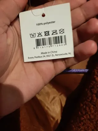 Abrigo marrón oversize