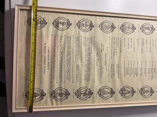 Locandina Teatro Mistero Napolitano originale