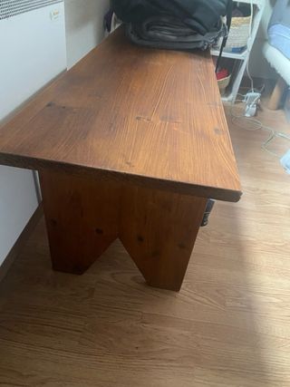 Banco scarpiera in legno