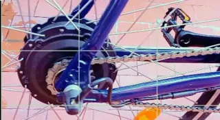 Bicicleta Eléctrica NCM C5 Azul talla L