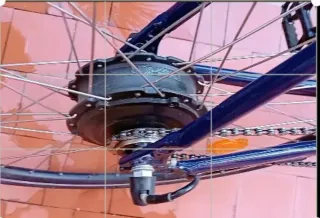 Bicicleta Eléctrica NCM C5 Azul talla L