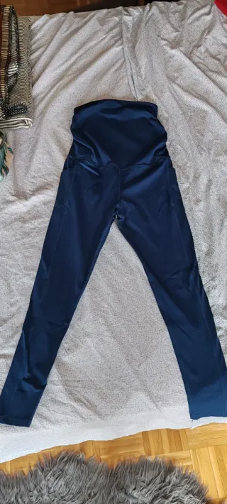 Pantalón deportivo premamá azul