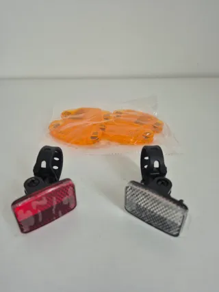 Se de 6 Reflectores para Bicicleta