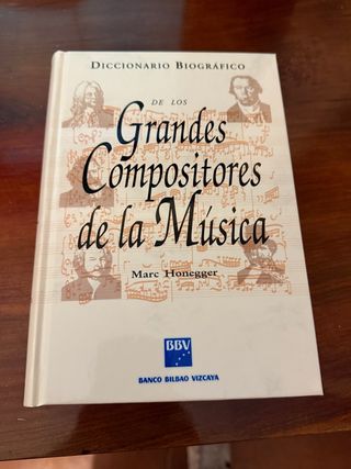 libro grandes compositores de la música